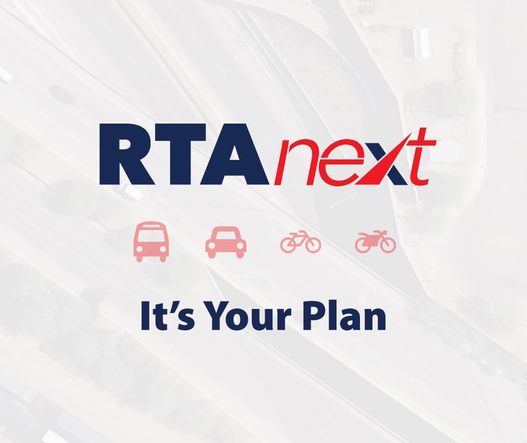 RTA Next Logo with the slogan "It's Your Plan."