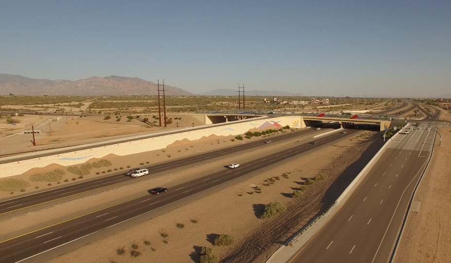 Twin Peak Road interchange