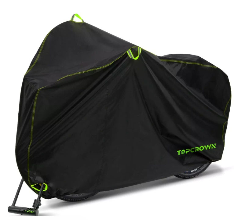 Black TopCrown bike cover.