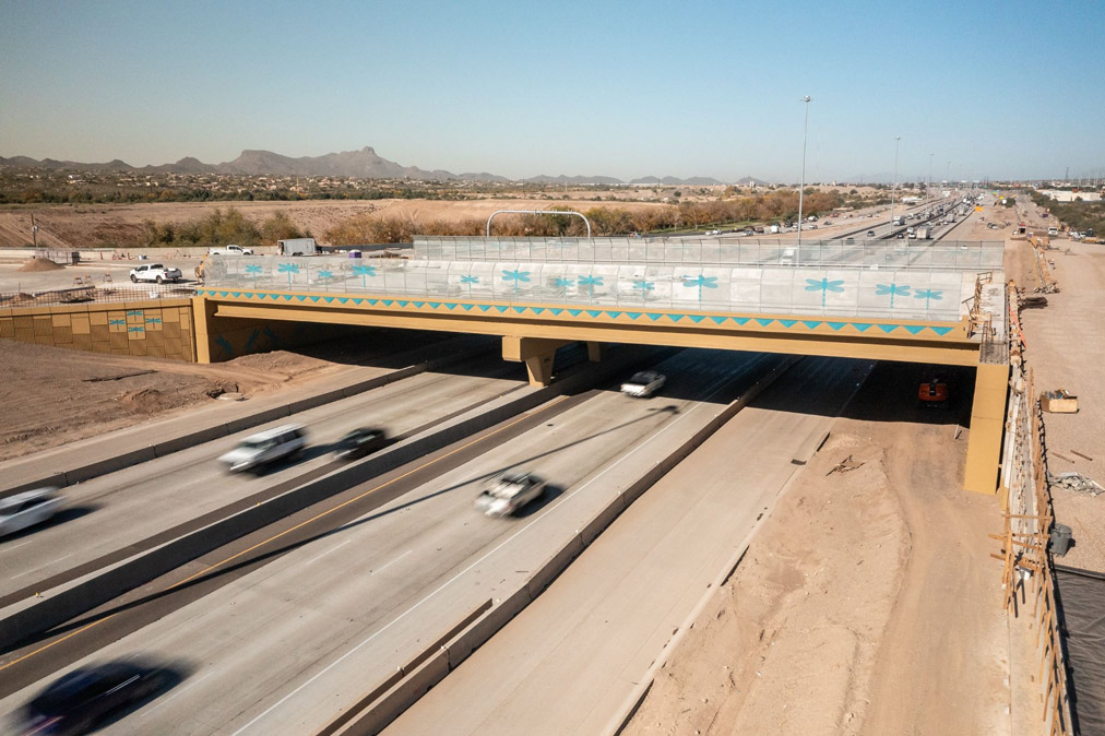 I-10 overpass as part of the Sunset Links project.
